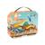 Puzzle panoramique les dinosaures Multicolore 1 - vertbaudet enfant 