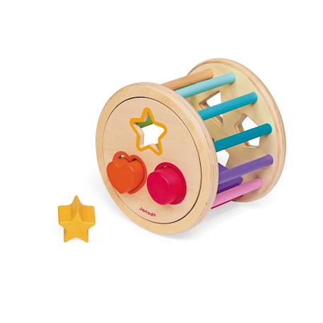 Quizz des formes i wood Multicolore 3 - vertbaudet enfant 