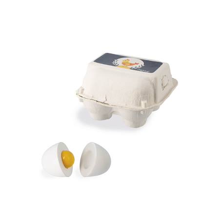 Oeufs du petit chef en bois Multicolore 4 - vertbaudet enfant 