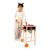Barbecue en bois 57 accessoires Multicolore 4 - vertbaudet enfant 