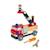 Camion pompiers brico'kids Rouge 4 - vertbaudet enfant 