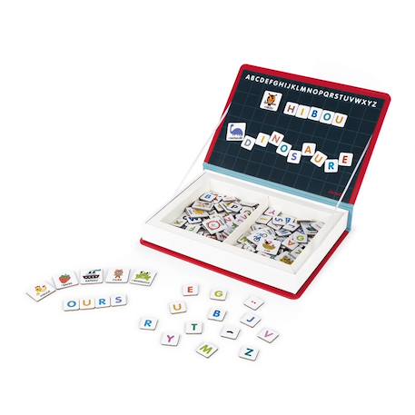 Magnéti'book alphabet français, 142 magnets Rouge 2 - vertbaudet enfant 