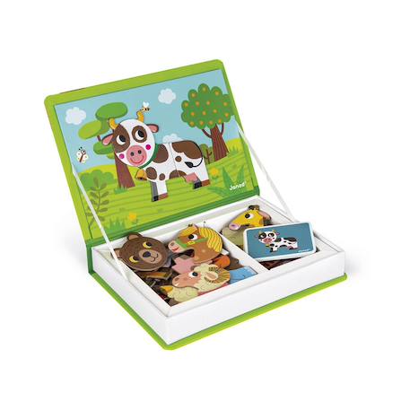 Magnéti'book animaux, 30 magnets Vert 3 - vertbaudet enfant 