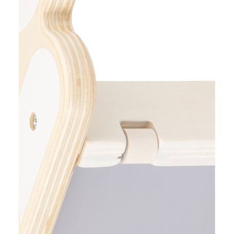 Chariot cube à tirer en bois fsc, 16 cubes Multicolore 4 - vertbaudet enfant 