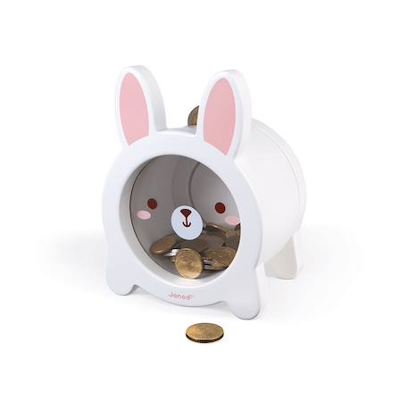 Tirelire lapin Blanc 5 - vertbaudet enfant 