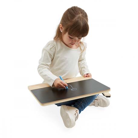 Tableau noir intemporel en bois fsc Noir 4 - vertbaudet enfant 