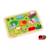 Puzzle en bois le jardin Multicolore 2 - vertbaudet enfant 