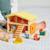 Mon premier poulailler en bois fsc Orange 2 - vertbaudet enfant 