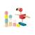 Jeu d'équilibre flamant rose en bois fsc Multicolore 4 - vertbaudet enfant 