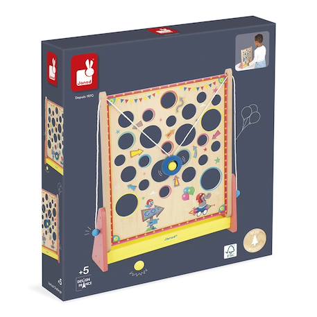 Vertical challenge en bois fsc - applepop Multicolore 6 - vertbaudet enfant 