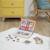 Magneti'book mix & match, 72 magnets Beige / violet 2 - vertbaudet enfant 