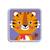Magneti'book mix & match, 72 magnets Beige / violet 6 - vertbaudet enfant 