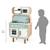 Cuisine en bois double face cooker reverso Vert d'eau 6 - vertbaudet enfant 