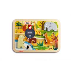 Jouet-Chunky puzzle au zoo 7 pièces