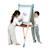 Tableau magnétique en bois double face Bleu 2 - vertbaudet enfant 