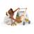 Chariot multi-activités sweet cocoon Blanc / gris 5 - vertbaudet enfant 