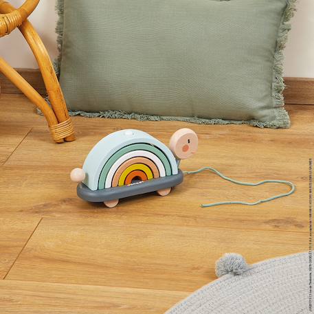 Tortue arc-en-ciel sweet cocoon Multicolore 2 - vertbaudet enfant 
