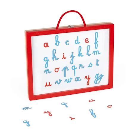 Mallette de lettres cursives 4 en 1 Rouge / blanc 5 - vertbaudet enfant 