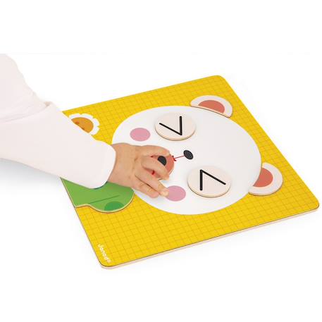 Jeu éducatif, l'ours des émotions Multicolore 6 - vertbaudet enfant 