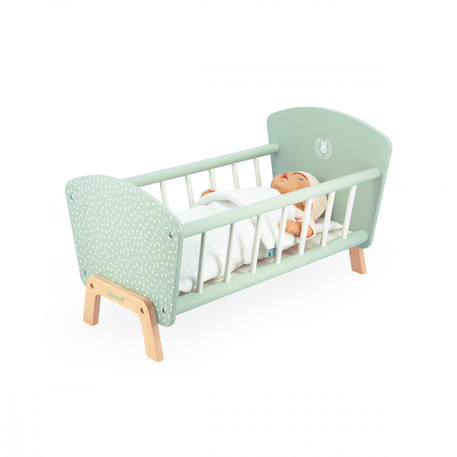 Lit pour poupée et poupon zen Vert 5 - vertbaudet enfant 