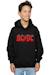 Ac/dc sweat à capuche coton Noir 2 - vertbaudet enfant 