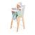 Chaise haute pour poupées et poupon zen Vert 5 - vertbaudet enfant 
