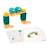Jeu de construction en bois, baril 50 pcs Multicolore 2 - vertbaudet enfant 