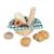 Panier de boulangerie, bois fsc, mamie soleil Multicolore 1 - vertbaudet enfant 