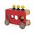 Camion de pompiers en bois fsc Rouge 1 - vertbaudet enfant 