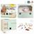 Petite cuisine en bois fsc kitchenette Vert 5 - vertbaudet enfant 