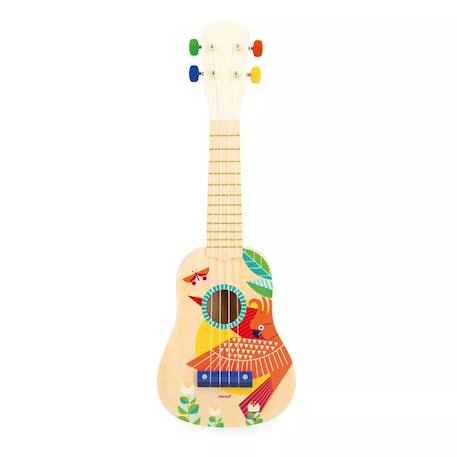 Ukulélé en bois - gioia Multicolore 1 - vertbaudet enfant 