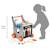 Chariot magnétique brico'kids, 25 accessoires Multicolore 4 - vertbaudet enfant 