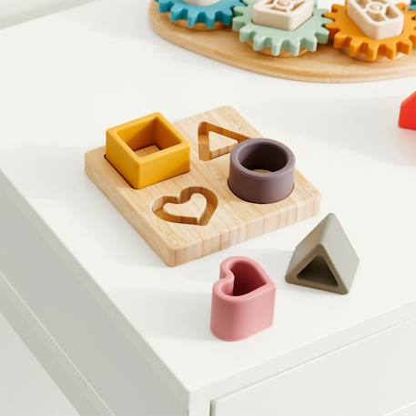 Puzzle géométrique Rose 2 - vertbaudet enfant 