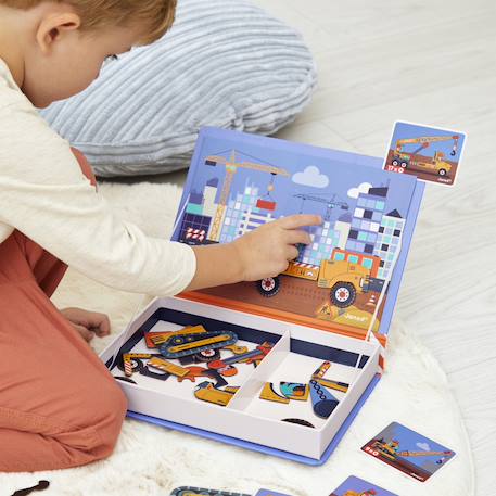 Magneti'book construction, 50 magnets Multicolore 6 - vertbaudet enfant 