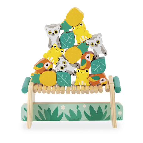 Jeu d'équilibre tropik en bois fsc Multicolore 1 - vertbaudet enfant 