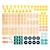Jeu de construction en bois fsc baril 100 pcs Multicolore 6 - vertbaudet enfant 