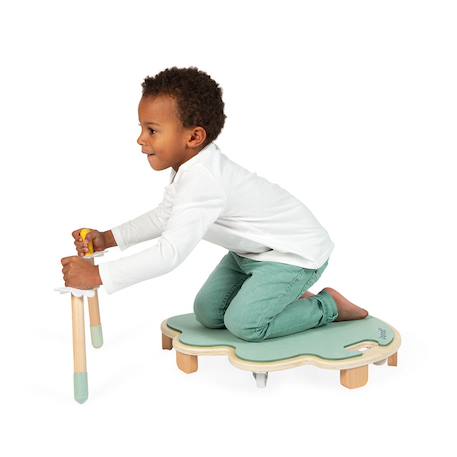 Planche à roulette en bois fsc - sweet coccon Vert 3 - vertbaudet enfant 
