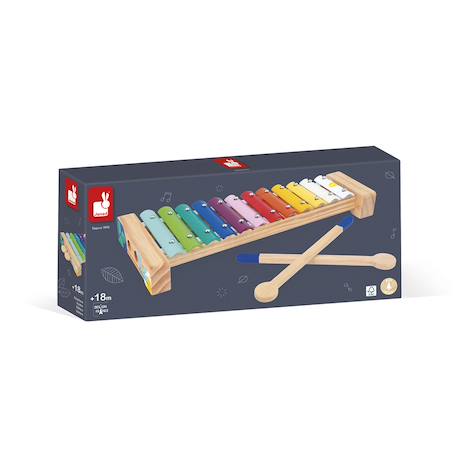 Xylophone en bois fsc, gioia Multicolore 3 - vertbaudet enfant 