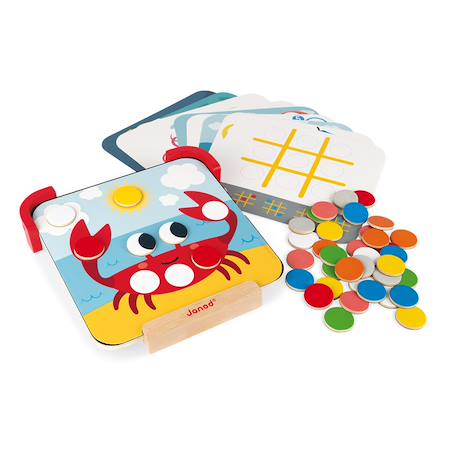 Jeu éducatif j'apprends les couleurs Multicolore 1 - vertbaudet enfant 
