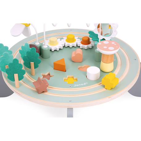 Table d'activitès en bois fsc sweet coccon Multicolore 6 - vertbaudet enfant 