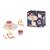 Set à thé en bois fsc Rose / bordeaux 6 - vertbaudet enfant 