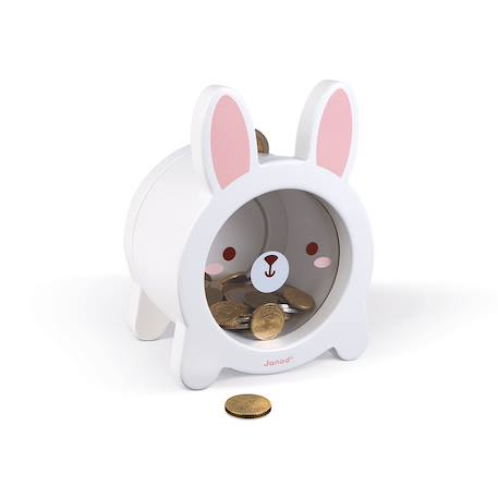Tirelire lapin Blanc 4 - vertbaudet enfant 