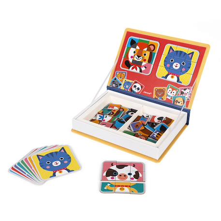 Magneti'book mix & match, 72 magnets Beige / violet 4 - vertbaudet enfant 