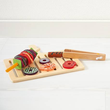 Barbecue en bois 57 accessoires Multicolore 3 - vertbaudet enfant 