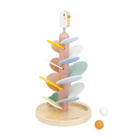 Descendeur en bois fsc oiseau Multicolore 1 - vertbaudet enfant 