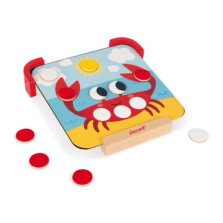 Jeu éducatif j'apprends les couleurs Multicolore 2 - vertbaudet enfant 