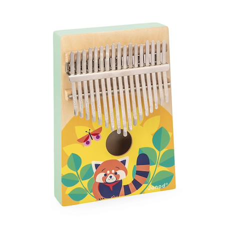 Kalimba en bois fsc - gioia Multicolore 1 - vertbaudet enfant 