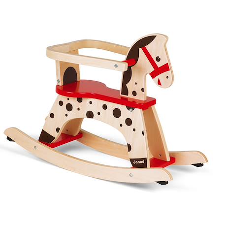 Cheval à bascule caramel Marron 1 - vertbaudet enfant 