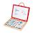 Mallette de lettres cursives 4 en 1 Rouge / blanc 4 - vertbaudet enfant 