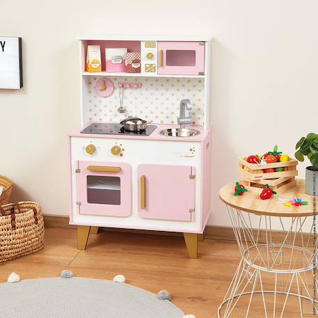 Grande cuisine en bois candy chic Rose / blanc 2 - vertbaudet enfant 